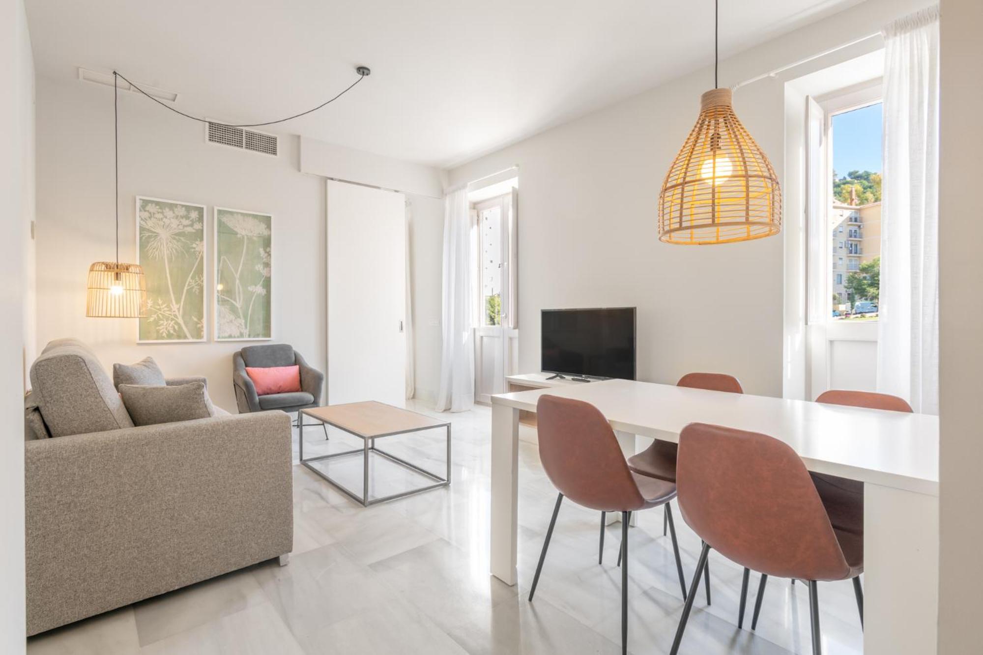 Apartamentos Pinar Malaga Centro الغرفة الصورة