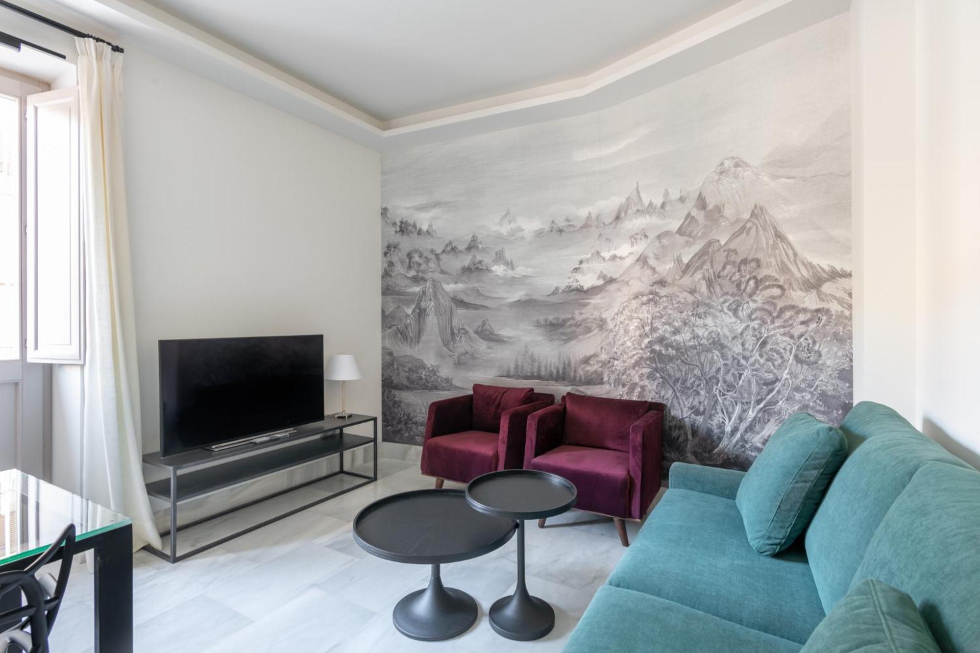 Apartamentos Pinar Malaga Centro الغرفة الصورة